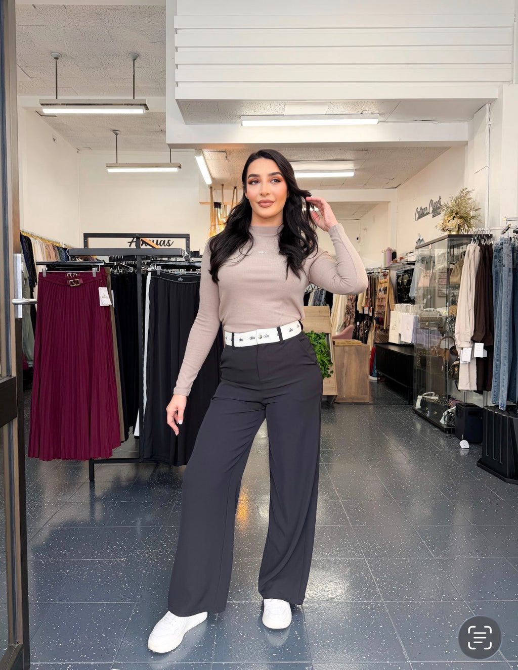 ALS Belt trim pants